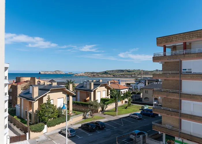 Piso Con Terraza A 50 Metros De La Playa Appartement Suances